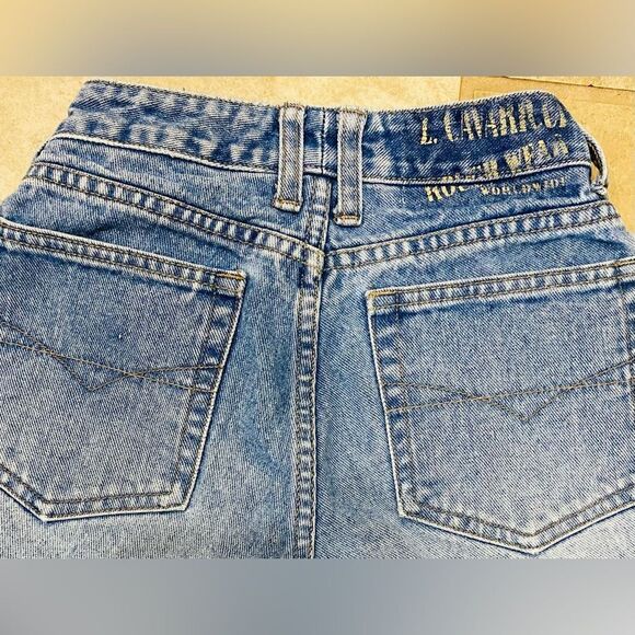 Z. Cavaricci Vintage High Rise 100% Cotton Jeans Women’s 25 x 29.5 USA Made - Picture 9 of 12